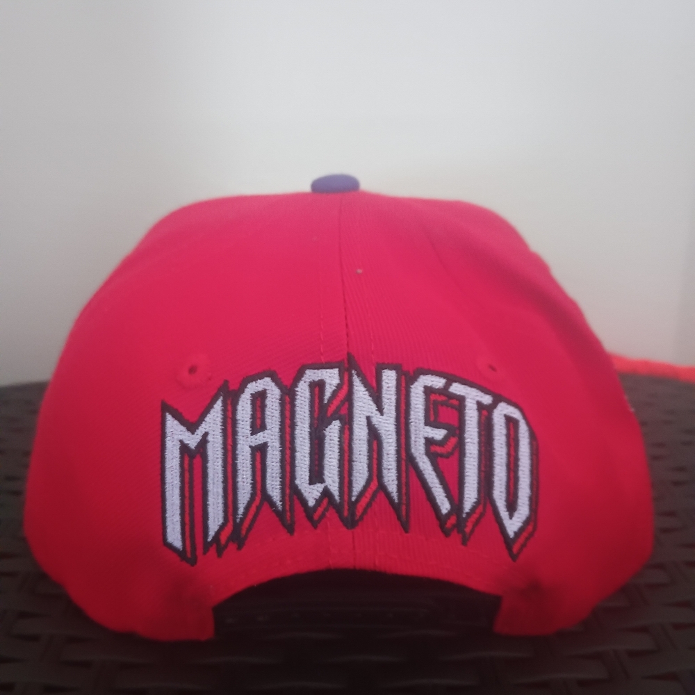 Rare Custom Magneto Blockhead Snapback - Picture 4 of 4